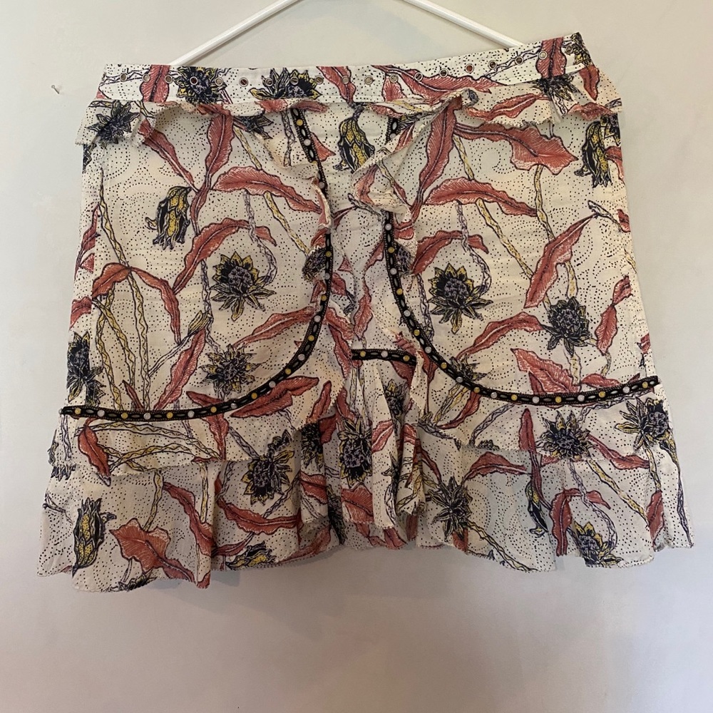 Isabel Marant Ivory Mini Skirt